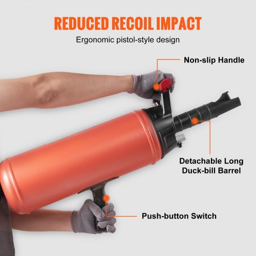 VEVOR Reifenwulstsitzer 9L/2,4 Gal Air Blaster Tragbarer Trigger-Sitzfüller
