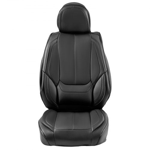 VEVOR-Sitzbezüge, universelle Autositzbezüge, Vorder- und Rücksitz, 13-teiliger Kunstleder-Sitzbezug, vollständig geschlossenes Design, abnehmbare Kopfstütze &amp; Airbag-kompatibel, Autos, SUVs
