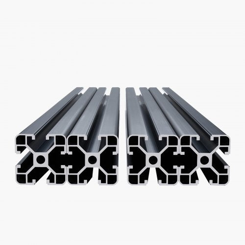 VEVOR 4er Set Aluprofil 600mm Nutenprofil 4040 Aluminium Linear Schiene