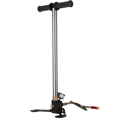 VEVOR 3-stufige Hochdruckluftpumpe 3,00 kg Dreistufige Hochdruckpumpe 4500 psi Wassergekühlte manuelle Luftpumpe Hochdruck-Fahrradpumpe Luftpumpe für