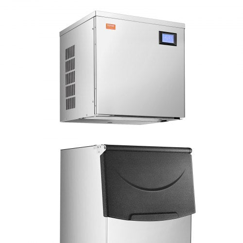 VEVOR Eismaschinenkopf Eiswürfelmaschine Eisbereiter (nur Kopf) 204 kg/Tag