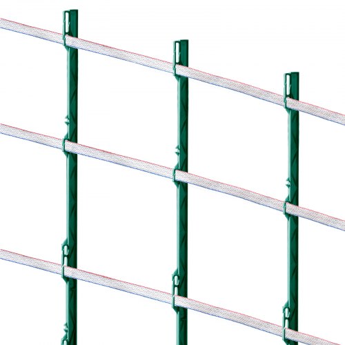VEVOR 500m Weidezaundraht HDPE Zaundraht Weidedraht Weidezaun 81kg Zugkraft