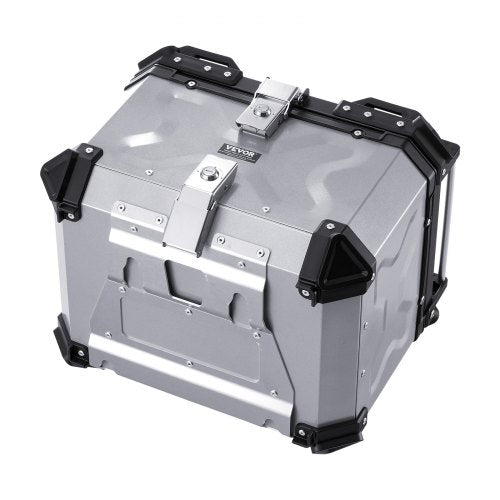 VEVOR Motorradkoffer Top Case Universal Motorrad Tasche 45L Topbox Aluminium