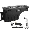 VEVOR Lkw-Ladeflächen-Aufbewahrungsbox, Abschließbarer Schwenkkoffer, 25 L ABS-Radkasten-Werkzeugkasten, Wasserdicht &amp; Langlebig, Kompatibel mit Ford F-150 2015–2021, Lkw-Ladefläche Aufbewahrungsbox