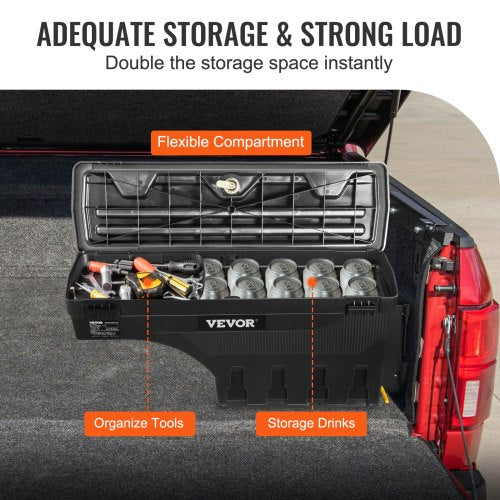 VEVOR LKW Staubox Staukasten Anhänger Deichsel 25L Kapazität Werkzeugkasten 34kg