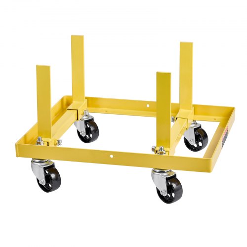 VEVOR Motorständer 340kg Verstellbarer Motorhebewagen Stahl mit 4 Lenkrollen