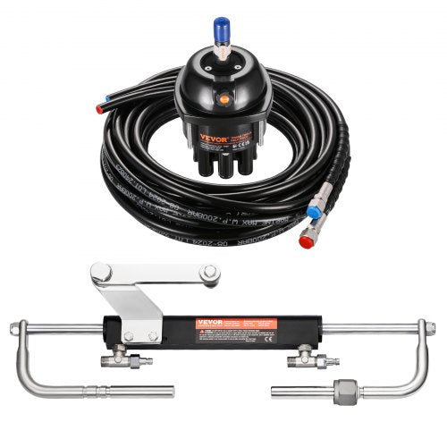VEVOR 90 PS Hydraulisches Außenborder-Lenkset Lenksystem für Marineboote