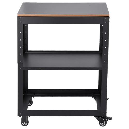 VEVOR Maschinenständer Dickenhobel 70,3×60,3×90cm Untergestell Dickenhobelmaschine Stahl &amp; MDF Max. Belastbarkeit 45kg Maschinentisch höhenverstellbar Kompitable mit meisten Hobelmaschinen Sägen