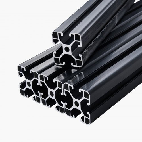 VEVOR 4er Set Aluprofil 600mm Nutenprofil 4040 Aluminium Linear Schiene