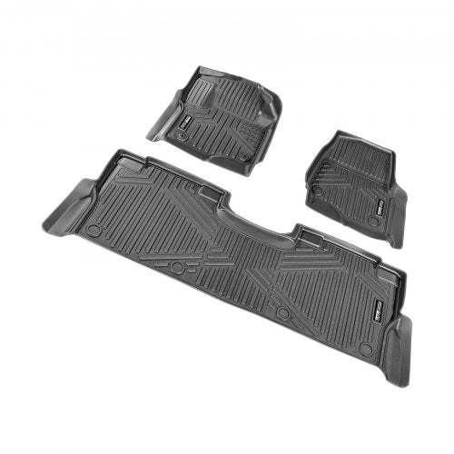 VEVOR Autofußmatten Passend für Ford F-250/F-350/F-450 2017-2022 3 Stk. TPE