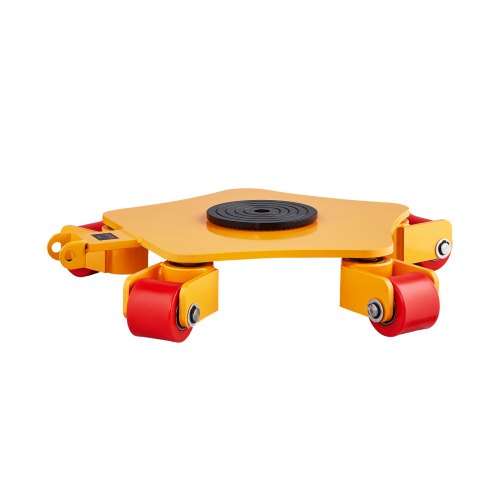 VEVOR Möbelroller Transportroller Möbelwagen Rollen mit Griff  4T 360°-Drehbar