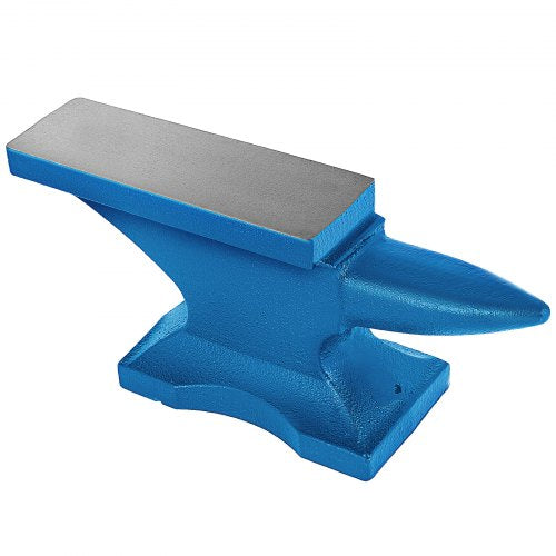 VEVOR Einzelhorn-Amboss, 11 kg Gusseisen-Amboss, Schmied zum Verkauf, Schmiedewerkzeuge und -ausrüstung, Amboss, robuster Rundhorn-Amboss, Schmied, Juwelier, Metallschmied, Schmiedwerkzeug