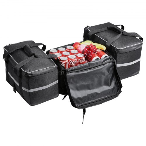 VEVOR 54L ATV UTV Hinten Lagerung Tasche Hecktasche Aufbewahrungstasche Schwarz