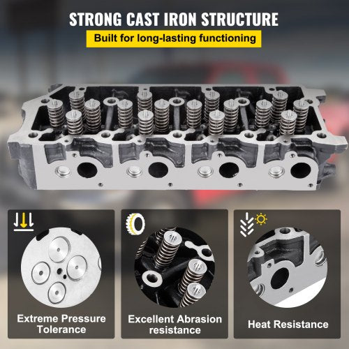 VEVOR Zylinderköpfe PowerStroke 6.4L Passend für 08–10 Ford F250 F350 F450 F550
