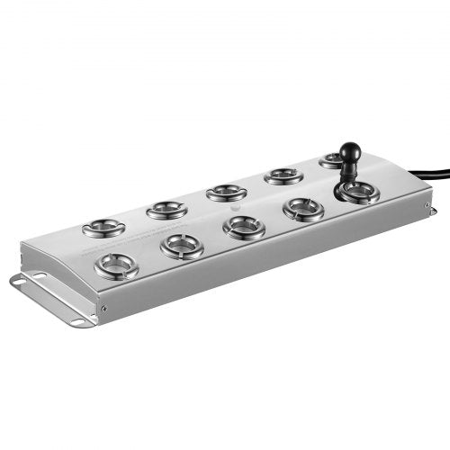 VEVOR Ultraschall Vernebler Nebelmacher Luftbefeuchter 10 Köpfe 7000mL/h IP67