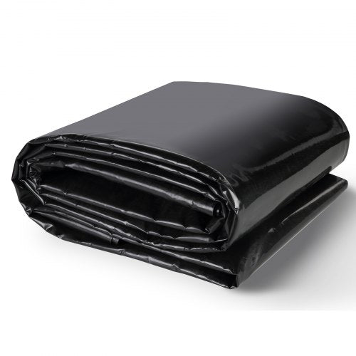 VEVOR Teichfolie 3 x 3,9 m Schwimmteichfolie 0,5 mm Fischteichfolie LLDPE Gartenpoolmembran Dichtungsfolie Gartenteich Folie Geeignet für Fischteiche Wasserfälle künstliche Seen Aquakulturfarmen