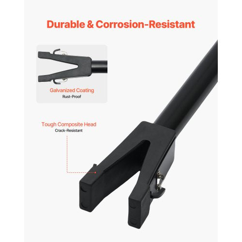 VEVOR Verstellbarer Heckspiegelschoner Transom Saver 505-779,7 mm Boot 150 PS