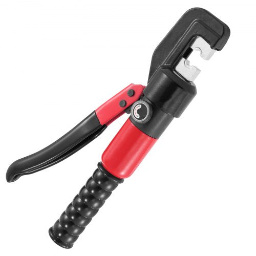 VEVOR Hydraulische Crimpzange Kabelschuhzange 4-70 mm², Aluminium / Kupfer-Anschluss Crimpzange zum Kabelcrimpe, 9 Formen Presszange Manuelle Hydraulikzange Quetschzange Kabelschuhe Zange
