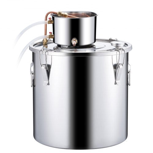VEVOR 50L Alkohol Destilliergerät Destillierer Moonshine Still Edelstahl