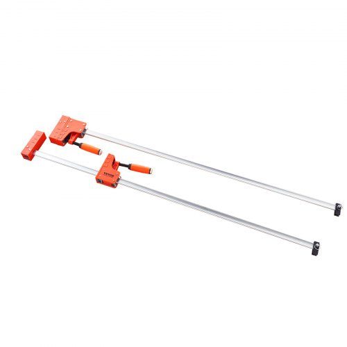 VEVOR Stangenklemmen für die Holzbearbeitung, 2er-Pack, 50 Zoll Parallelklemmen-Set, 1100 lbs Last