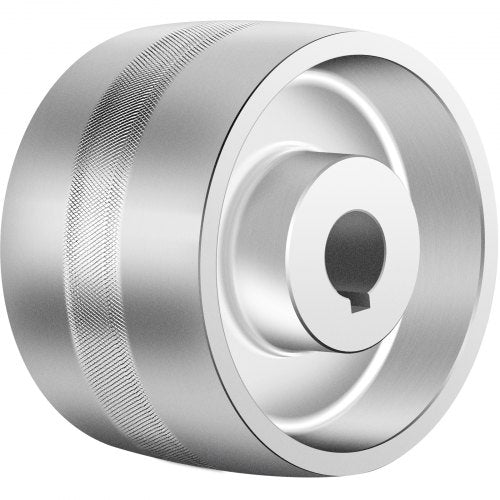 VEVOR CNC gefrästes Riemenschleifer-Set für Messerschleifer,Bandschleiferscheiben 100 mm Antriebsrad 75 mm Nachführrad Schleifer Riemenschleifer-Set 50