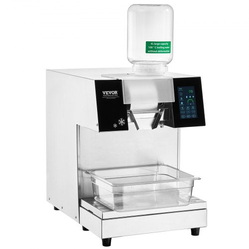VEVOR Kommerzielle Schneeflocken-Eismaschine 180kg/24h Eisrasierer Touch-LCD