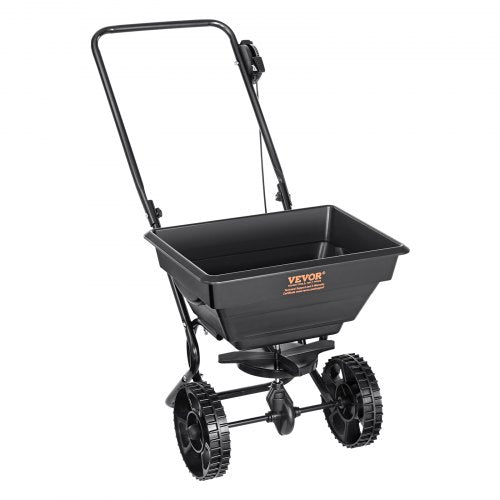 VEVOR 25LB Broadcast Spreader Walk-Behind Rasenstreuer Dünger Gartensämaschine