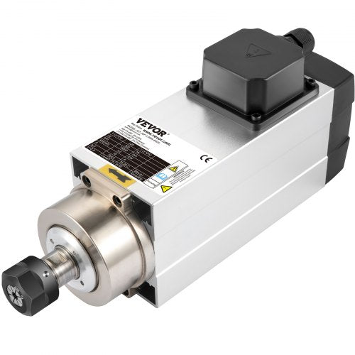 VEVOR Spindelmotor CNC Spindelmotor Luftgekühlte 3 kW, Luftkühlung Spindelmotor 220 V Luftgekühlter Motor für CNC Spannzangenfutter 18000 U/min Luftgekühlter Spindelmotor Windgekühlt