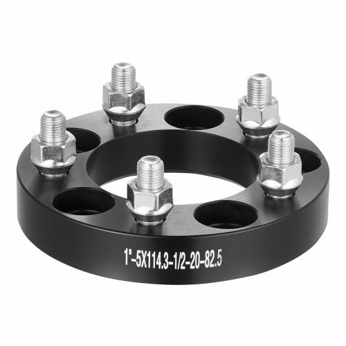 VEVOR 1 Zoll 5 x 4,5 Zoll Spurverbreiterungen Radadapter 5 Lug Geschmiedete