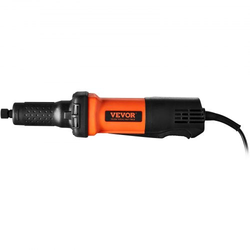 VEVOR Geradschleifer 820W Mini-Schleifer 7000-30000 U/min Stabschleifer 6 Geschwindigkeiten Multischleifer mit 1,8m Kabel 1/4" und 1/8" Spannzange Wasserdicht Geräuscharm Schleifen Polierens Schneiden