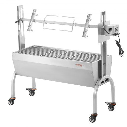 VEVOR Lammgrill Spanferkelgrill Spießbratengrill 52W 90kg Elektrisch 1185mm