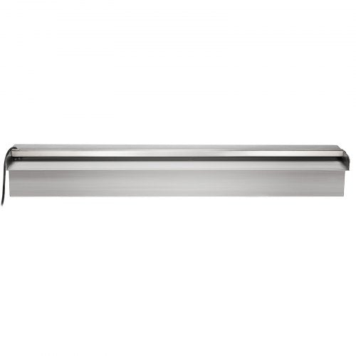 VEVOR Schwalldusche Wasserfall Poolfontäne Led 23,6  x 4,5 x 3,1  Poolbrunnen 1,3 Wasserfontäne 0,87 Dekoration Gartenteich