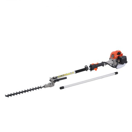 VEVOR 6-in-1 Heckentrimmer Benzin-Heckenschere 52CC Langstielheckenschere