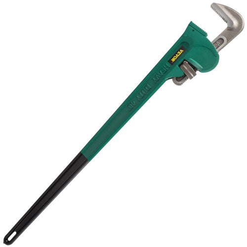 Heavy Duty 48" Aluminum Pipe Wrench 4" Jaw Straight Pipe Wrench Plumbing