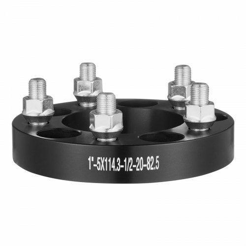VEVOR 1 Zoll 5 x 4,5 Zoll Spurverbreiterungen Radadapter 5 Lug Geschmiedete