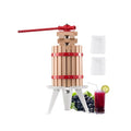 VEVOR Obstweinpresse Apfelmühle Manuelle Presse Weinherstellung 6L mit Holzkorb