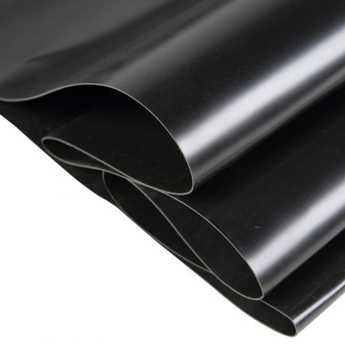 VEVOR Teichfolie 3 x 3,9 m Schwimmteichfolie 0,5 mm Fischteichfolie LLDPE Gartenpoolmembran Dichtungsfolie Gartenteich Folie Geeignet für Fischteiche Wasserfälle künstliche Seen Aquakulturfarmen