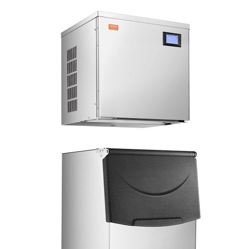VEVOR Eismaschinenkopf Eiswürfelmaschine Eisbereiter (nur Kopf) 181 kg/Tag