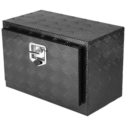 VEVOR Unterboden-Werkzeugkasten Lkw Werkzeugbox Anhängerbox 61x43x46cm Schwarz
