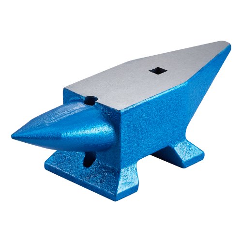 VEVOR Einzelhorn-Amboss 10 kg Stahlamboss, Schmiedestahlwerkzeuge mit rundem &amp; quadratischem Loch, Amboss, robuster Schmied, Juwelier, langlebiges &amp; robustes Metallschmiedewerkzeug