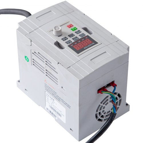 VEVOR Bandschleifmaschine, 1500 W Band und Scheiben Schleifmaschine, 5,08 x 208,28 cm Riemengröße Bandschleifmaschine, 1 Phase in 3 Phase Schleifgerät, 427 X 30,5 cm Gummischeibe Band-Tellerschleifer