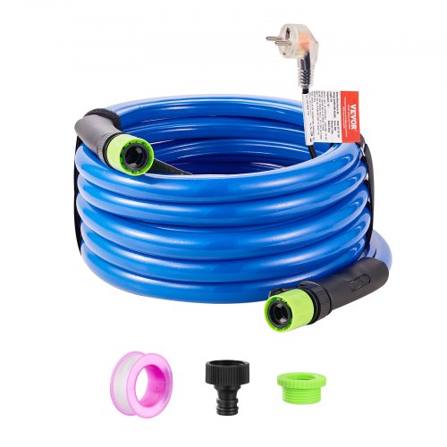 VEVOR 4,6m Beheizter Wasserschlauch Wohnmobil Trinkwasserschlauch 96W