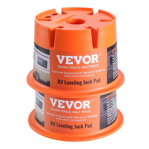 VEVOR Trailer Jack Block 2000LBS RV Reisezubehör Stabilisatorständer 2er-Pack
