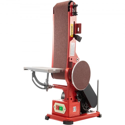 VEVOR Bandschleifmaschine 375 W Band-Tellerschleifer Combo Band Tellerschleifer 915×100 mm Riemengröße Band- und Scheibenschleifmaschine 150 mm