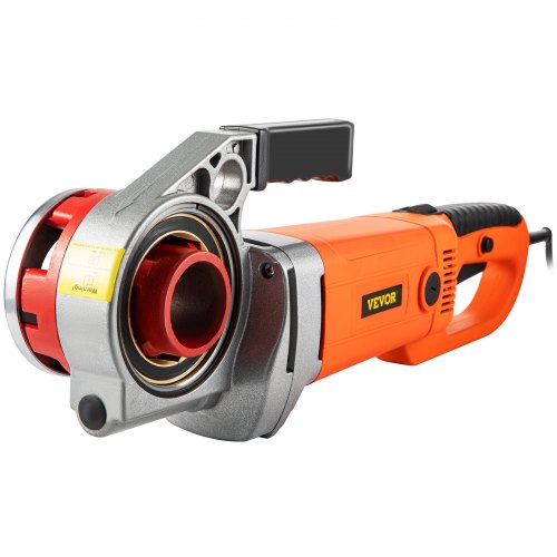 VEVOR Tragbare Gewindeschneidmaschine, Elektrischer Rohreinfädler für Rohre mit Tragetasche, 6 Matrizen 1/2", 3/4", 1", 1-1/4", 1-1/2",2", 2300 W 220 V Elektro-Gewindeschneidmaschine(EU PLUG 220V)