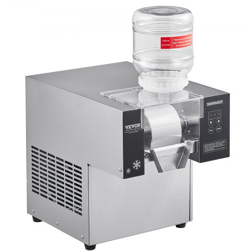 VEVOR Kommerzielle Schneeflocken-Eismaschine 80kg/24h Eisrasierer Edelstahl