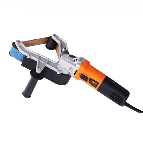 VEVOR Rohrpolierer, Schleifgerät, 1300 W, 6 variable Geschwindigkeiten, mit 100 Schleifbändern