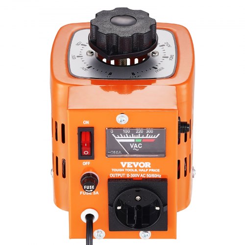 VEVOR 500VA Variabler Spannungstransformator 1,7A 0-300V AC Spannungsregler CE