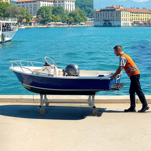 VEVOR Bootswagen 816 kg Jet Ski Dolly Kajak Transportwagen Kanuwagen Slipwagen