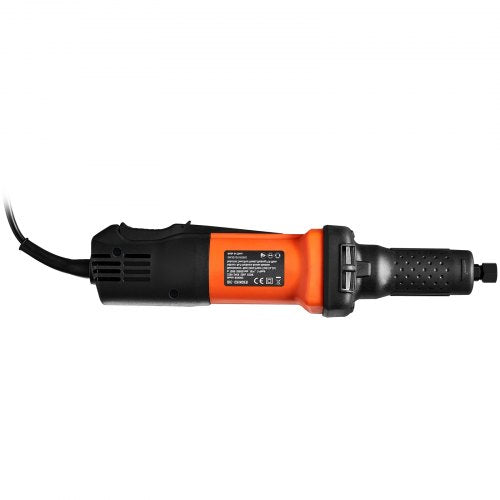 VEVOR Geradschleifer 820W Mini-Schleifer 7000-30000 U/min Stabschleifer 6 Geschwindigkeiten Multischleifer mit 1,8m Kabel 1/4" und 1/8" Spannzange Wasserdicht Geräuscharm Schleifen Polierens Schneiden